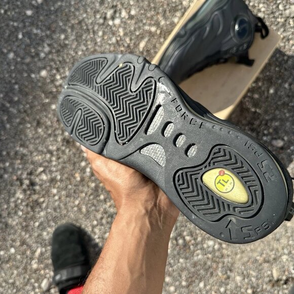 Nike Total Air Foamposite Max Tim Duncan black anthracite, size 9 OG BOX RARE - Picture 7 of 12